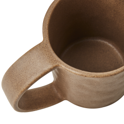 Mugg/kopp Svea med öra konjaksbrun från Affari