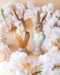 Byst kanin påskdekoration poly A lot decoration