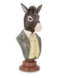 Byst staty åsna i poly från A lot decoration