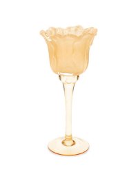 Ljuslykta Blomma 23 cm aprikos A lot deco