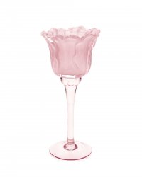 Ljuslykta Blomma 23 cm rosa A lot deco