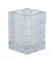 Ljuslykta Icecube i klarglas fyrkantig Speedtsberg