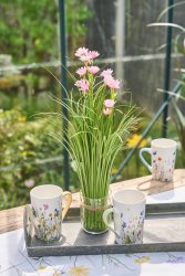 Mugg med blommönster från Speedtsberg