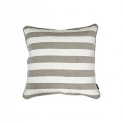 Kuddfodral breda ränder grön vit 50x50 cm Speedtsberg