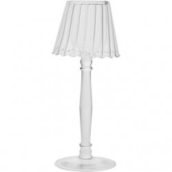 Ljuslykta Asteria 23 cm värmeljuslykta lampformad Lene Bjerre