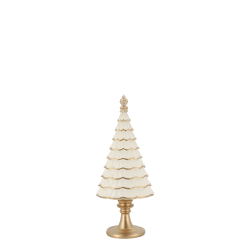 Juldekoration julgran Noel cremevit/guld Chic Antique
