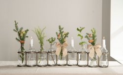 Rosett Metalino guld A lot decoration julgransrosett