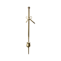 Väggljusstake Francis mässing med rosett Affari of Sweden