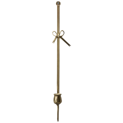 Väggljusstake Francis mässing med rosett Affari of Sweden