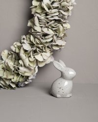 Liten söt kanin i naturfärgad keramik Vera från Storefactory