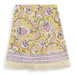 Rund duk Pomegranate Yellow & Rose gul/rosa 220 cm Chamois