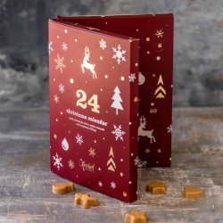 Xocolatl chokladkalender 2021 röd online