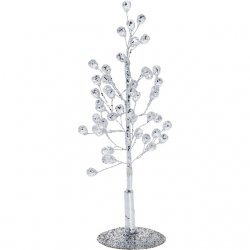 Dekorationsträd julgran Crysilia silver 22 cm Lene Bjerre