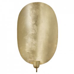 Väggljusstake ellips guld kronljus Bungalow