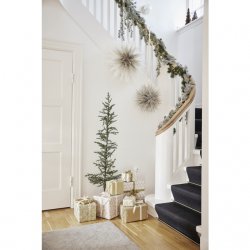 Cederträd med LED-belysning batteridriven Lene Bjerre