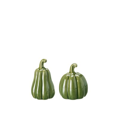 Dekoration pumpa Judy grön mini 2-pack Wikholm Form