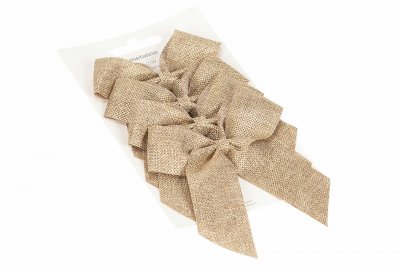 Rosett Metalino guld A lot decoration julgransrosett