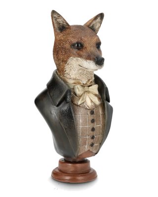 Byst Räv dekoration poly A lot decoration