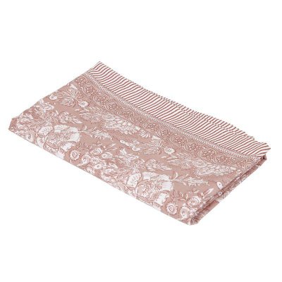 Duk Sonia rosa 145x300 cm blommig Fondaco