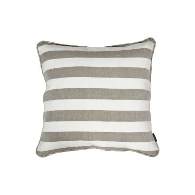 Kuddfodral breda ränder grön vit 50x50 cm Speedtsberg