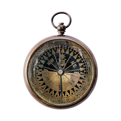 dekoration kompass globetrotter antik mässing från Affari