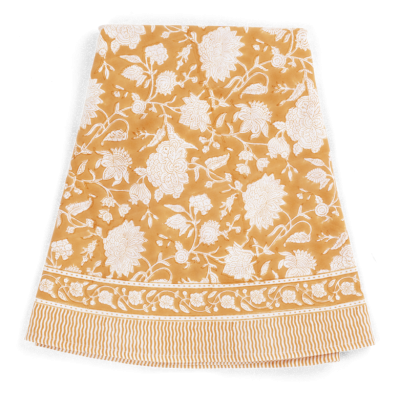 Rund duk Indian Rose Orange 160/220 cm Chamois