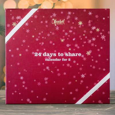 Xocolatl chokladkalender 2021 24 days to share för 2- personer